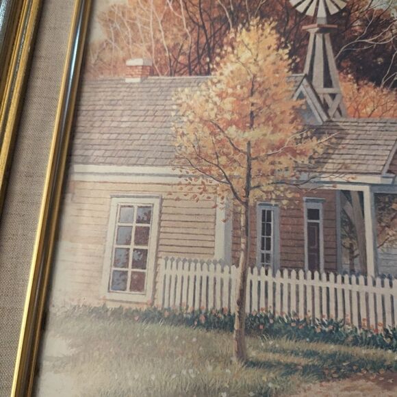 Tom Heflin Vintage Art Print Midway Village - Picture 8 of 8